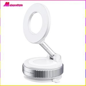 Magnetic Vacuum Car Mount Phone Holder Vacuum Adsorption Car Phone Mount Universal GPS Navigation Stand for Car Smooth Surfaces