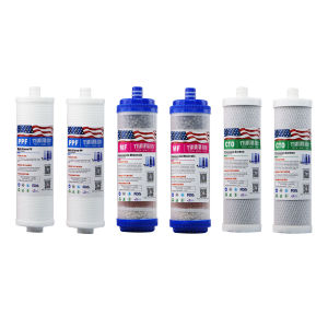 10 Inch Sediment Water Filter Element Replacement Water Filter Replacement -2 PP/2 5In1/2 CTO