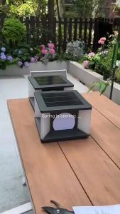 SXH Solar Stake Outdoor Waterproof Villa Garden Light Courtyard Outdoor Gate Pillar Fence Gate Pillar