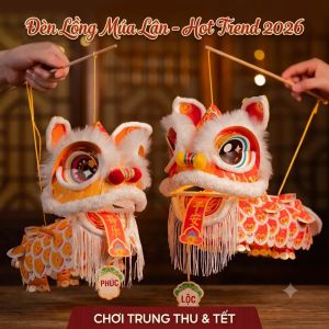 Đèn Lồng Múa Lân Phát Sáng Hot Trend 2026 Đồ Chơi Trung Thu Và Tết Cho Bé