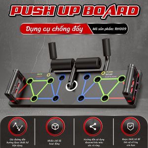 (RH009) BG- Dụng Cụ Hít Đất 3 Trong 1 Cao Cấp Kiểu Mới - Bộ Chống Đẩy Hít Đất Đa Năng Tại Nhà Chịu Lực Có Vạch Kẻ Hướng Dẫn