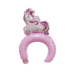 AliMaMa - BALON BANDO - Hiasan Kepala Pesta Ultah Karakter Headband Foil Latex Animal Dekorasi Medan