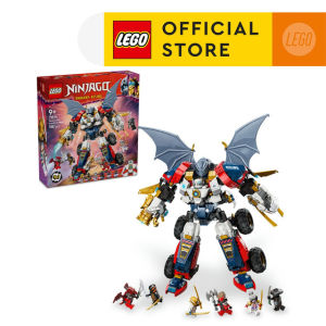 LEGO Ninjago 71834 Zanes Ultra Combiner Mech (1187 Pieces) Mainan Building Block Toys
