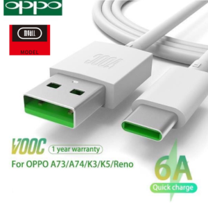 MGALL 100% Original OPPO SUPER VOOC USB 6A Type-C MicroType c-Type c Data Charger Cable Fast Charging Cables cord For REDLME OPPO 1METER 2METER