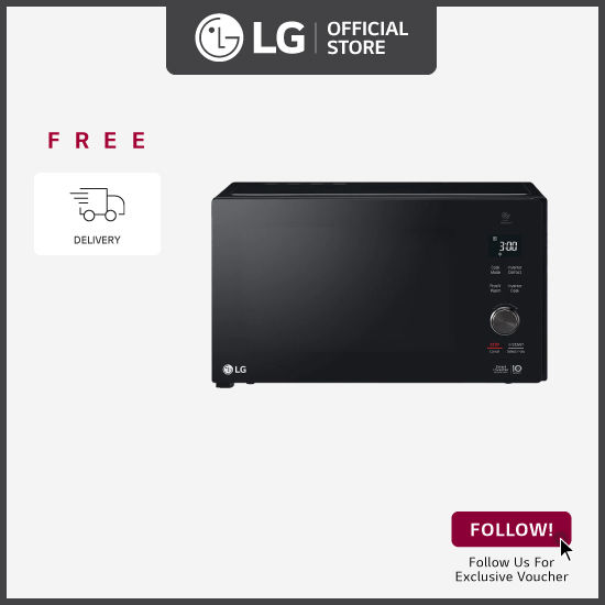 LG MH6565DIS 25L Grill NeoChef Smart Inverter Microwave Oven + Free
