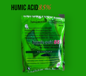 HUMIC ACID 85% ISI 100 GR NUTRISI PEMBENAH TANAH ORGANIK