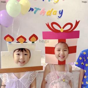 [COD] hegu หมวกปาร์ตี้วันเกิดหมวกสนุกๆหมวกสำหรับงานปาร์ตี้สุดสร้างสรรค์พร้อมเชือกสำหรับเด็กหมวกสำหรับงานเลี้ยง