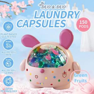 [DuoDuo] Scent Booster Beads for Washer 220g Cherry BlossomLavenderVanilla Lemon /3 in 1 Laundry Capsules Green Fruits ScentPeach scentFreesiaMix scent/4 in 1 Laundry Capsules Cherry blossom and Armanni/ 6 in 1 Laundry pods First Love scent