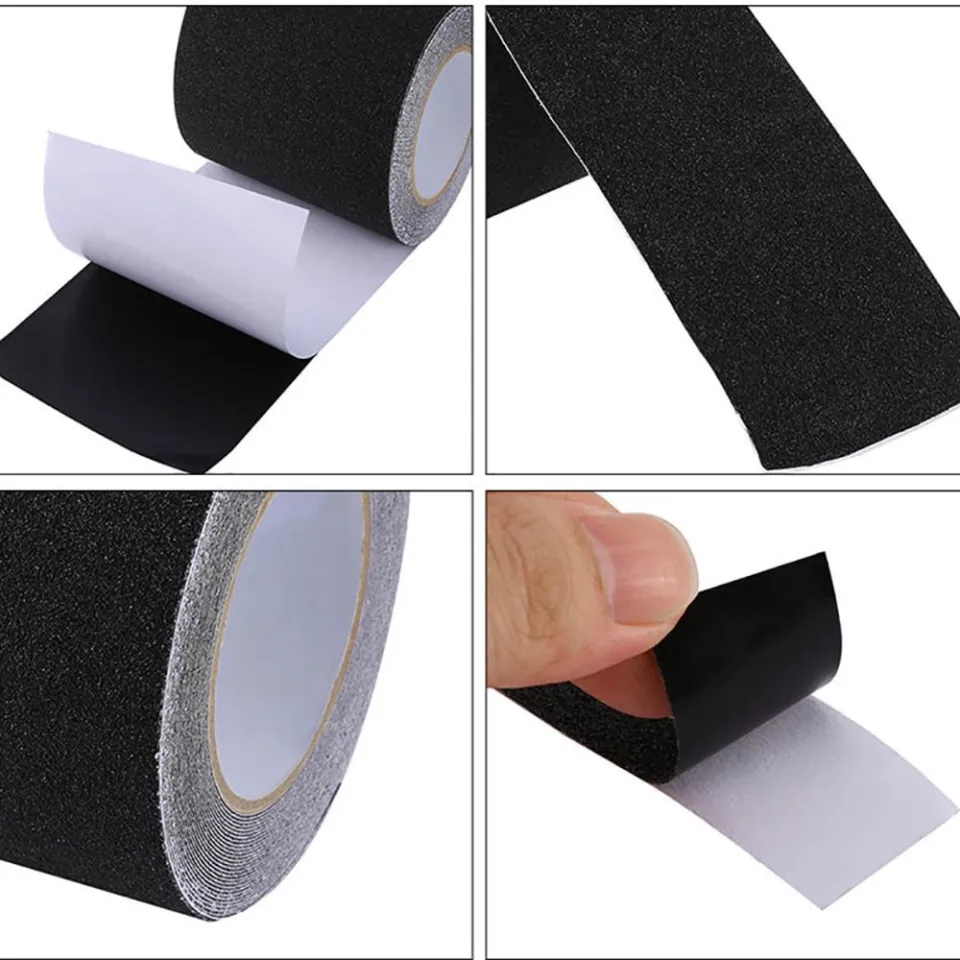 Anti-Slip Tape Outdoor Anti Slip Stickers High Friction Non Slip Traction  Tape Abrasive Adhesive for Stairs Safety Tread Step