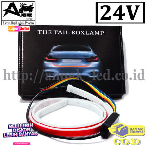 Lampu Led Bagasi Truk Bus 120cm 24Volt / Led Tail Trunk RGB 24 Volt 60LED
