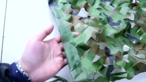 3x3.5m คุณภาพสูง Camping Camouflage สุทธิ Beach Garden Party เต็นท์ Sun Shelter กันสาด Shelter ซ่อนตาข่ายสําหรับล่าสัตว์