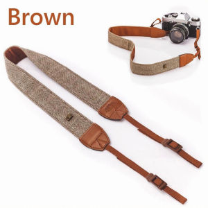 Portable Cotton Camera Strap Buckle Length Camera Shoulder Neck Vintage Strap Belt