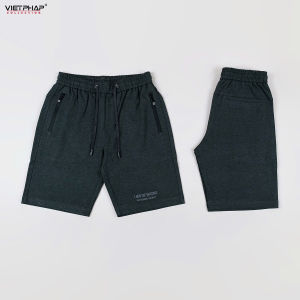 Quần Short Thun Cao Cấp VIỆT PHÁP/ Form Suông - Chất liệu cotton thoáng mát co dãn tốt 8102