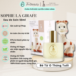 Bộ Set Nước Hoa cho Bé Sophie La Girafe EDS 50ml Từ 0 Tháng tuổi và mẹ không cồn chính hãng