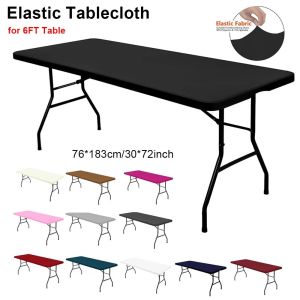 NEXASHOP 1Pcs Spandex Rectangular Tablecloth Elastic Fitted Stretch Patio Table Cover Durable Universal Table Cloth For Home Parties Banquets Picnics Wedding Decorations