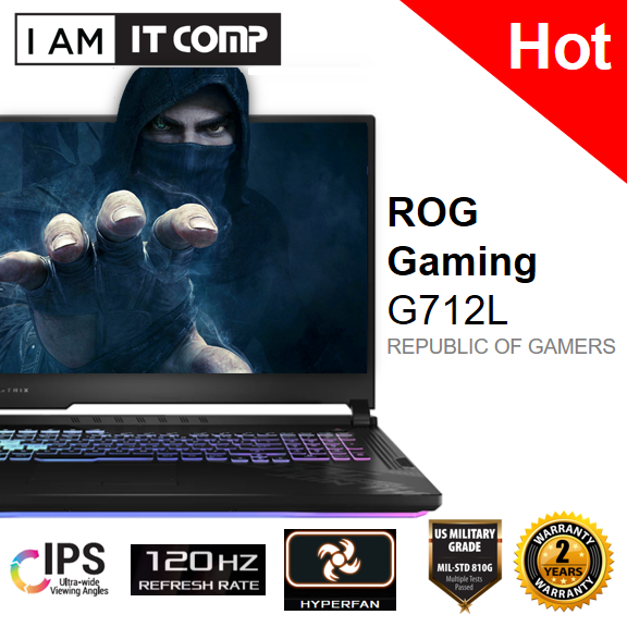 ASUS ROG STRIX G17 G712L G712L-UH7082T(I7-10750H/16GB