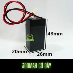 PIN 4V Pin Vợt Muỗi Kèm Dây Cáp Dung Lượng 250-3800MAH Loại Tốt