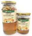 Chanh đào ngâm mật ong, đường phèn hủ 500ML. 