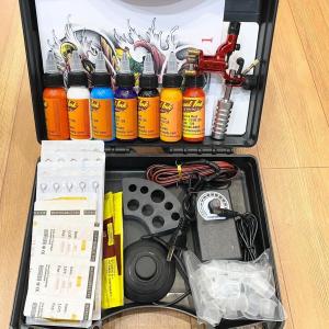 Combo Máy Xăm Hình Cao Cấp 7 Mực Xăm Hàn Quốc Máy Xăm Đa Năng Không Dây