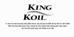 Nệm lò xo liên kết King Koil Cloud Firm EDLX