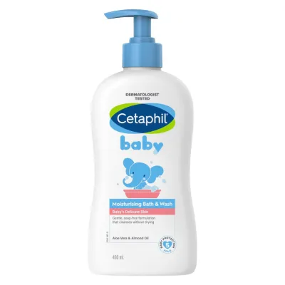SG [3pcs/5pcs] Cetaphil Baby Wash &Shampoo 400ml With Calendula EXP2028