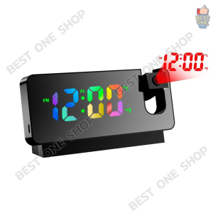 A292 นาฬิกาปลุกตั้งโต๊ะ นาฬิกาดิจิตอล นาฬิกา LED นาฬิกาปลุกพร้อมโปรเจ็คเตอร์บอกเวลาบนเพดาน บอกอุณหภูมิ มีเสียงปลุก