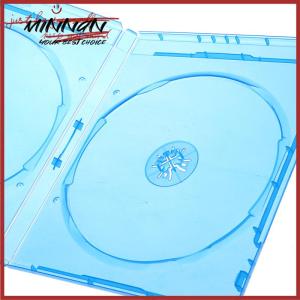 [minnan] 1Pc Plastic Single Double 3 4 Piece Discs CD Game Case Cover Thickened CD DVD Disc Protective Storage Box Organizer