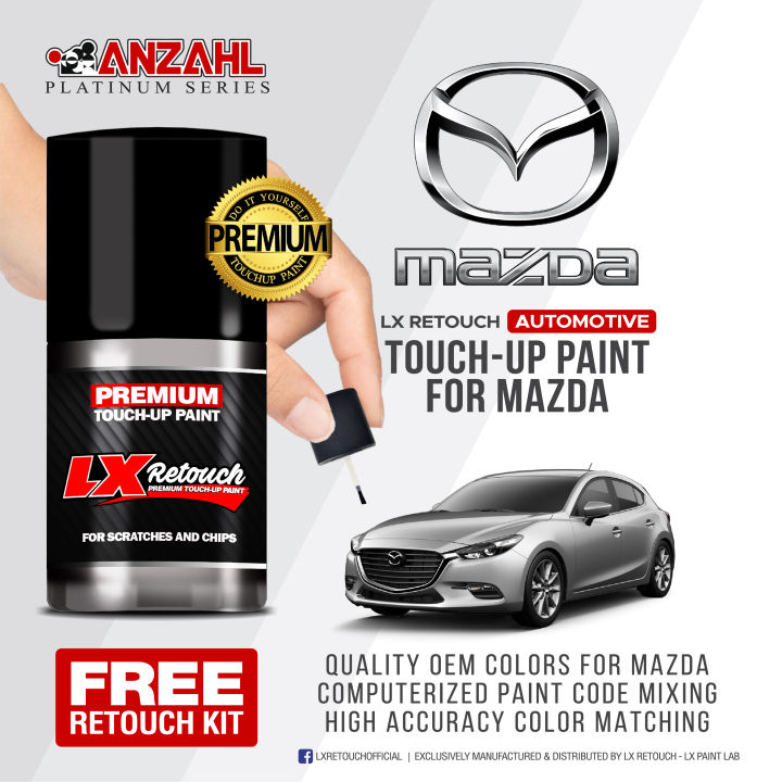 [MAZDA] PAINT REPAIR KIT CAR TOUCH UP PAINT FIX SCRATCH REMOVAL LX RETOUCH OEM COLORS FOR MAZDA