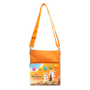 Sling 2 Ruang Mid Autumn Festival Mooncake Souvenir Hadiah Sling Bag
