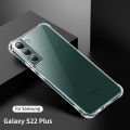 SmartDevil Transparent Phone Case for Samsung Galaxy S23 Ultra Case Samsung Galaxy S24 Ultra S24+ Case S23 S23+ S22 Ultra Case Samsung Galaxy S22 Samsung S21 Ultra Case S10 Plus Case Anti-Fingerprint Clear All-Inclusive Mobile Phone Casing. 