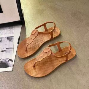 Korean fashion open toe flat sandals for women #025