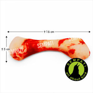 SEMPATI Boneka Bentuk Paha Ayam Goreng Tulang Mainan Kucing Anjing Catnip Bantal Gigitan Kucing Cat Toys Mainan Kucing Pet Toys Anti Stress Cat Nip Doll