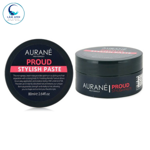 Aurane Sáp Tạo Kiểu Bóng Tóc Proud Stylish Paste 80ml
