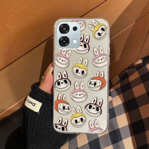 Vỏ điện thoại Oppo A6 Pro 5G A5I Pro A5I 5G Mới 2025 Phổ Biến Labubu Và hình bạn bè Trong Suốt silicon mềm Ốp điện thoại Oppo A6 Pro 5G Điện Thoại Bìa Trường Hợp