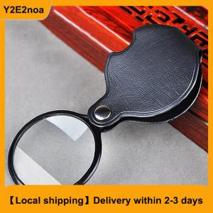 【Local shipping】 Pocket Mini 5X50mm Folding Jewelry Magnifier Magnifying Eye Glass Loupe Lens