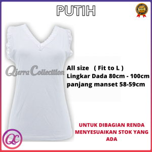 Tanktop Wanita KERAH V Tanktop Cewek Tanktop Perempuan Remaja Dewasa Bahan Rayon Premium Adem Nyaman Dan Anti Gerah Ukuran ALLSIZE  LD 100CM