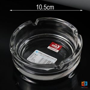 T.Z. ที่เขี่ยบุหรี่ แบบสี่เหลี่ยม และ แบบกลม แก้วสีใส ที่ทิ้งก้นบุหรี่ Ashtray