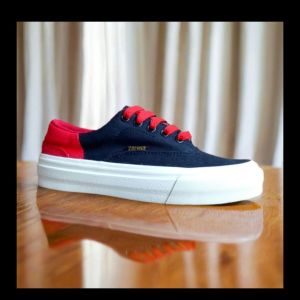 Sepatu anak terbaru laki laki & perempuan sneaker sekolah santay warna hitam merah