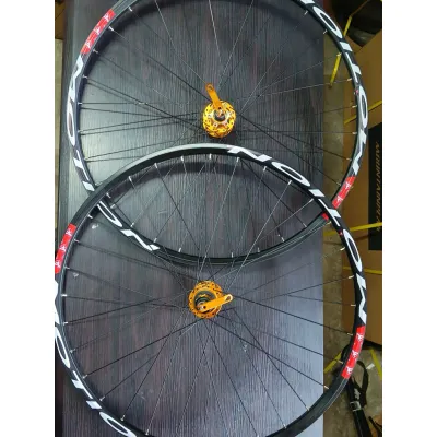 PRO AGENT GENOVA X MOTION MTB WHEELSET 6PAWLS SEALED BEARING TUNOG MAYAMAN QR DW WIDE ALLOY RIMS F/R