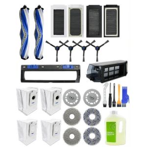 Ecovacs DEEBOT X5 PRO X5 MAX X5 Pro Ultra Robot Vacuum Cleaner HEPA Filters Roller Main Brushes Mop Pads Dust Bags Side Brush Cover Accessories Replacement Parts