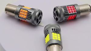 1pc 3030 36SMD Bật Đèn Tín Hiệu 1156 BA15S BAU15S 1157 7440 7443 Bóng Đèn LED Ô Tô Có QUẠT Phanh Ngược Canbus Không Lỗi Đèn Phanh