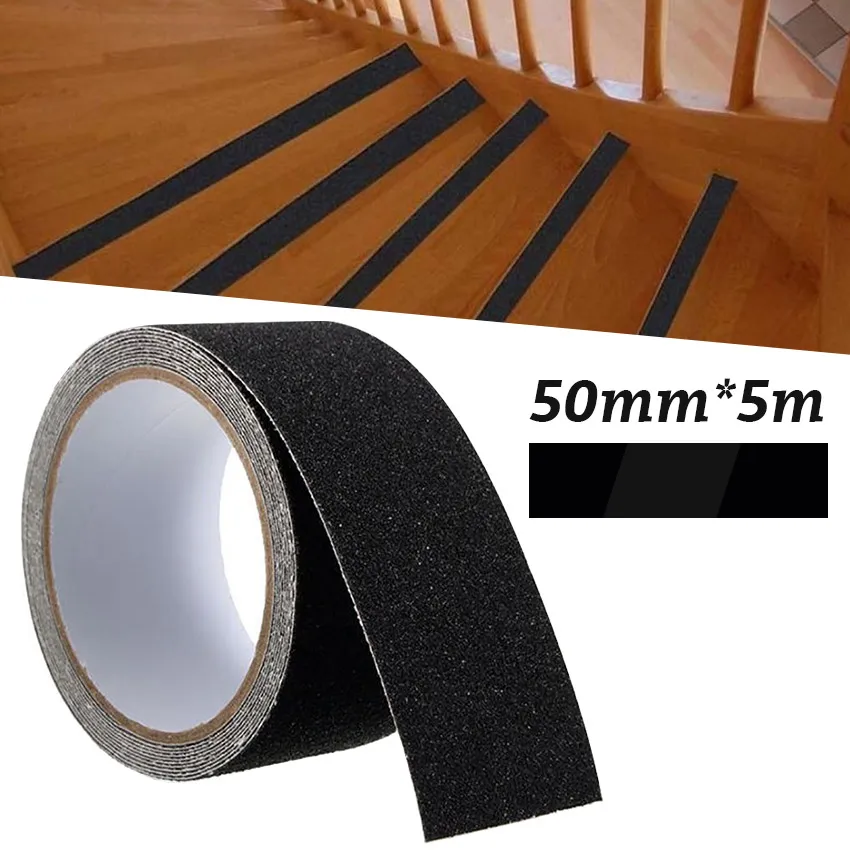 Anti-Slip Tape Outdoor Anti Slip Stickers High Friction Non Slip Traction  Tape Abrasive Adhesive for Stairs Safety Tread Step