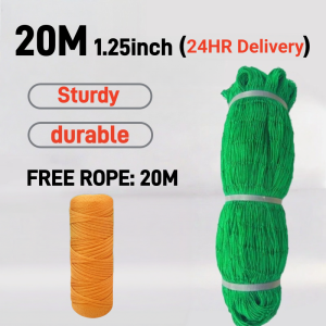 Free Rope Net for Chicken Net 20M/50M/100M Lambat Garden Range Fishing Net for Gardening