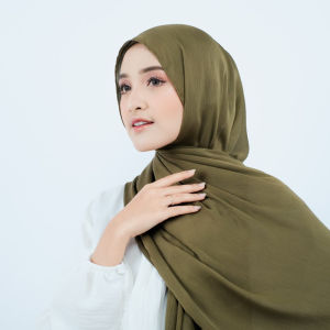 NELAFA Pleated Shawl 180*75cm / Pashmina Credenza Silk Premium / Hijab Pashmina Original Kekinian / Pashmina Satin Crenkle / Pashmina Silk