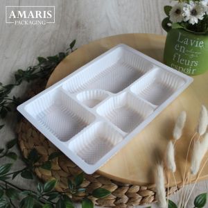 Mika Tray Bento Sekat 6 Isi 25 Pcs MBS-6G Rajabox Packaging