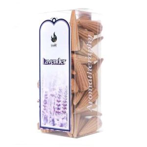 LAVENDER Dupa Kerucut QODHA Mika isi 60 Pcs Buhur Bukhur Tumpeng