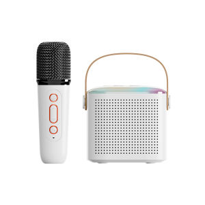 Speaker Mini Bluetooth 2 mic 1 Karaoke Bluetooth 5.3 Set Mini Full Bass Portable Wireless Microphone Premium Set Lengkap Speaker Bluetooth Super Kuat Nirkabel