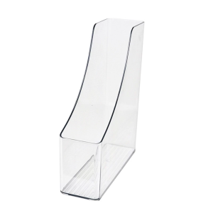 Rõ ràng bookend bàn Chặn sách bàn Tạp Chí đứng tiết kiệm không gian bàn cuốn sách tổ chức cho sách Tạp Chí tập tin 8.5x25x30cm