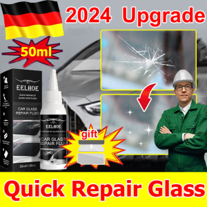 ⚡️1s glass repair⚡️ 50ML Car cracked windshield repair kit glass crack repair liquid glass glue remover broken glass crack glass repair fluid Glass Corrector Repairing for Car Vehicle Window Windscreen Scratch Restore adhesive Sealants Rapid repair