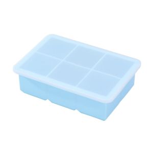 PARKOUR BPA Free Large Ice Cube Tray Silicone 6/8 Grids Ice Cube Maker Grid freezing Reusable Square Ice Mold Kitchen Gadgets